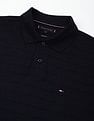 Tommy Hilfiger Solid Regular-Fit Cotton Polo Shirt