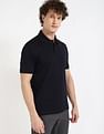 Tommy Hilfiger Solid Regular-Fit Cotton Polo Shirt