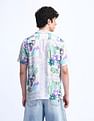 Flying Machine Kiddult Floral Pattern Shirt