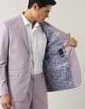 Arrow Tailored Fit Solid Two Piece Suit