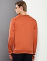 Calvin Klein Embossed Monogram Tipped Sweatshirt