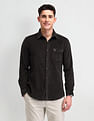 U.S. Polo Assn. Denim Co. Textured Slim Fit Shirt