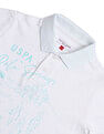 U.S. Polo Assn. Kids Boys Graphic Printed Regular Fit Polo T shirt