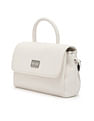 Tommy Hilfiger Solid White Pu Sling Bag