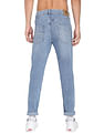 Flying Machine Slash Slim Tapered Fit Jeans