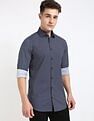 Tommy Hilfiger Printed Regular-Fit Poplin Woven Shirt