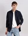 Calvin Klein Jeans Solid Slim Fit Plain Woven Shirt