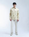 Flying Machine Floral Printed Color Of Home Shirt