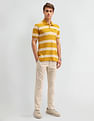 Arrow Sport Striped Regular Fit Polo Shirt