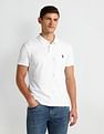 U.S. Polo Assn. Denim Co. Muscle Fit Abstract Polo Shirt
