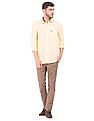 U.S. Polo Assn. Solid Linen Shirt