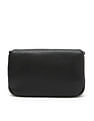Tommy Hilfiger Solid Black Pu Sling Bag