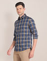 U.S. Polo Assn. Cutaway Collar Plaid Check Shirt