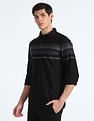 Flying Machine Horizontal Stripe Cotton Shirt