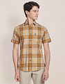 U.S. Polo Assn. Plaid Check Twill Casual Shirt