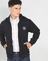 U.S. Polo Assn. Denim Co. High Neck Solid Detachable Hood Jacket