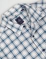 Arrow Sports Point Collar Tartan Check Casual Shirt