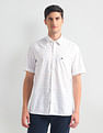 Arrow Sports Abstract Print Slim Shirt