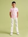 U.S. Polo Assn. Kids Boys Printed Cotton Polo Shirt