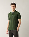 Arrow Sport Textured Pure Cotton Polo Shirt