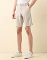 U.S. Polo Assn. Slim Fit Solid Chino Shorts