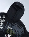 Flying Machine Graphic Printed Oversized Kidult Sweatshirt
