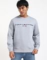 Tommy Hilfiger Embroidered Logo Regular-Fit Cotton Sweatshirt