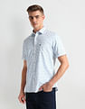 Arrow Sports Floral Print Cotton Shirt