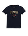 Tommy Hilfiger Kids Boys Logo Regular-Fit Cotton T-Shirt