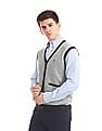 Arrow Sports V-Neck Sleeveless Cardigan