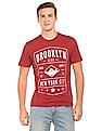 Aeropostale Crew Neck Graphic Print T-Shirt