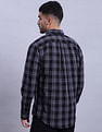 Tommy Hilfiger Checked Regular Fit Plain Woven Shirt