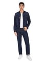 Flying Machine Appliqued Back Denim Jacket