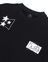 Flying Machine Relaxed Fit Printed Sweatshirt