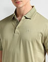 Arrow Solid Cotton Polo Shirt