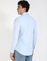 Tommy Hilfiger Solid Slim-Fit Dobby Woven Shirt