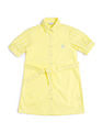 U.S. Polo Assn. Kids Girls Schiffli Shirt Dress