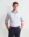 Arrow Manhattan Slim Fit Check Shirt