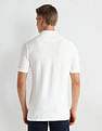Arrow Sports Patch Pocket Horizontal Stripe Polo Shirt