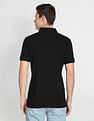 Arrow Sports Horizontal Stripe Cotton Polo Shirt