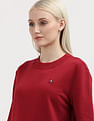Calvin Klein Brand Badge Crew Neck Sweatshirt