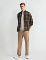 Arrow Sports Manhattan Slim Fit Plaid Shirt