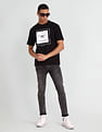 Flying Machine Glow In The Dark Cotton T-Shirt