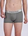 Calvin Klein Underwear Low Rise Solid Grey Trunks