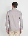 Arrow Newyork Houndstooth Slim Check Shirt