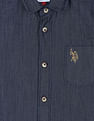 U.S. Polo Assn. Kids Boys Classic Denim Shirt