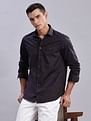 Tommy Hilfiger Printed Regular Fit Plain Woven Shirt