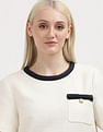 Tommy Hilfiger Tweed Co-Mix Short Shift Dress