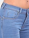 Flying Machine Women Twiggy Super Skinny Fit Mid Rise Jeans