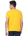 AD by Arvind Crew Neck Graphic Print T-Shirt